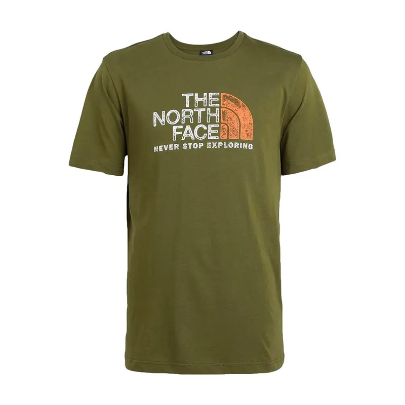 The North Face S/S Rust 2 Tee forest olive Herren T-Shirt