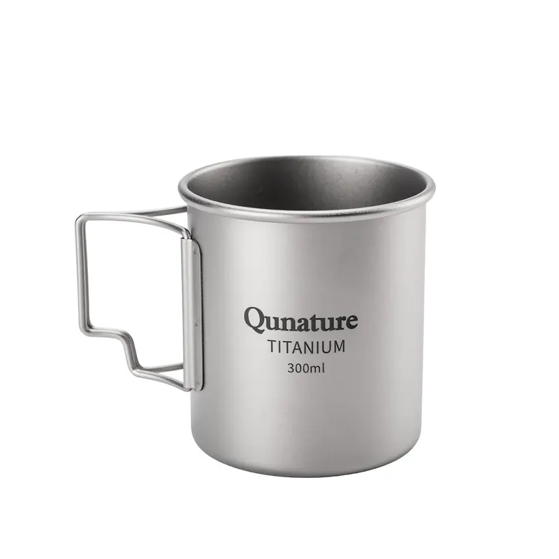 Titan Campingbecher 300ml – Klappgriff, ultraleicht