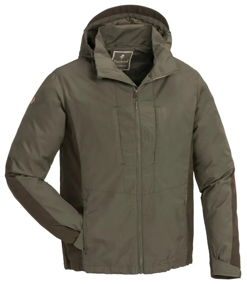 Tiveden TC-Stretch Jacke Dunkeloliv/Wildlederbraun Herren - L