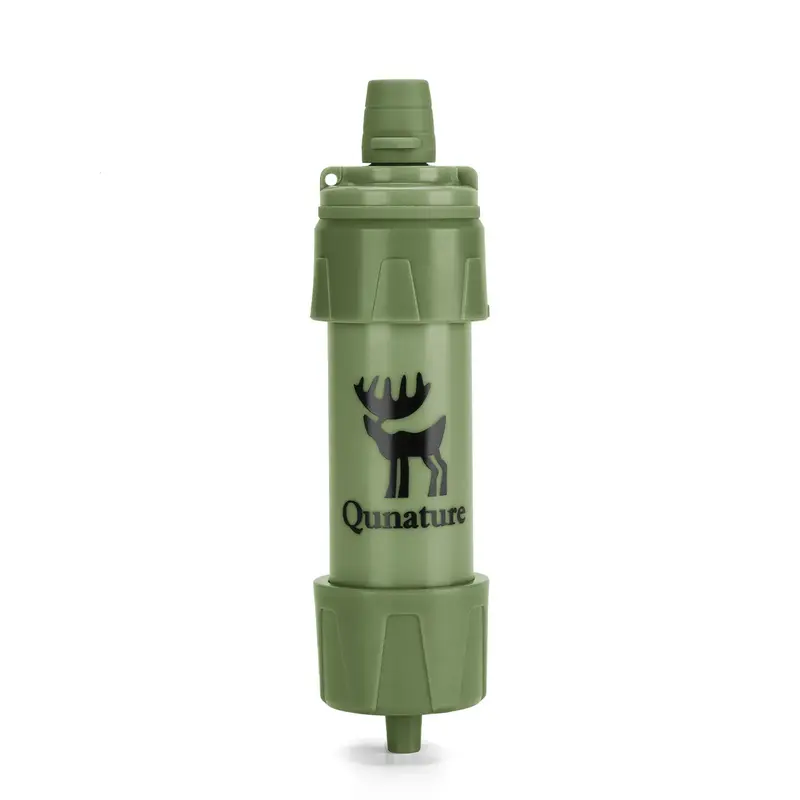 Tragbarer Outdoor-Wasserfilter mit Trinkhalm