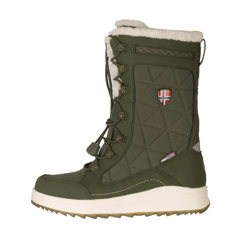 Trollkids Girls Arendal Winter Boots PRO olive Kinder
