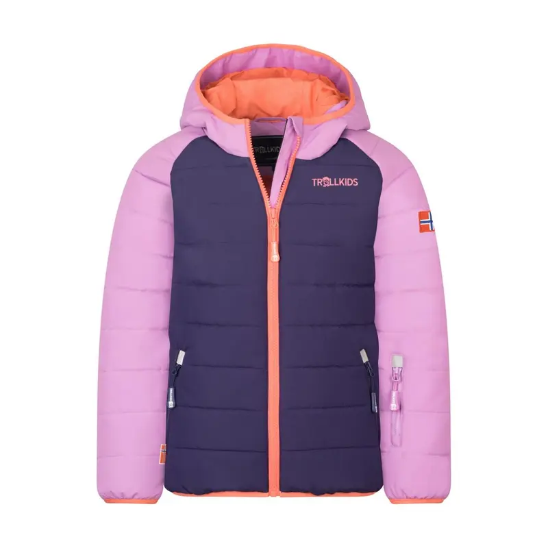Trollkids Kids Hafjell Snow Jacket PRO deep violet Kinder
