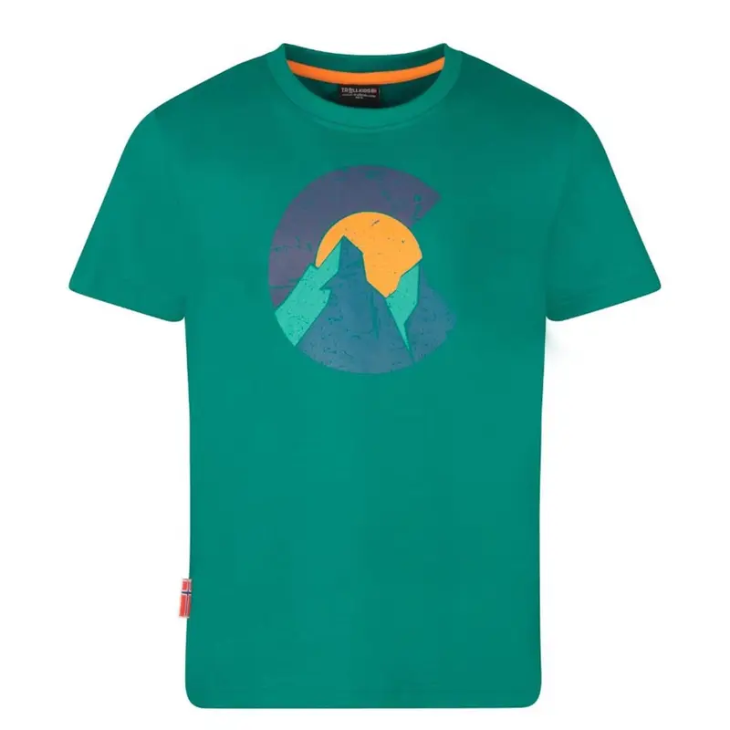 Trollkids - Kids Halsafjord T - sea green - Kinder