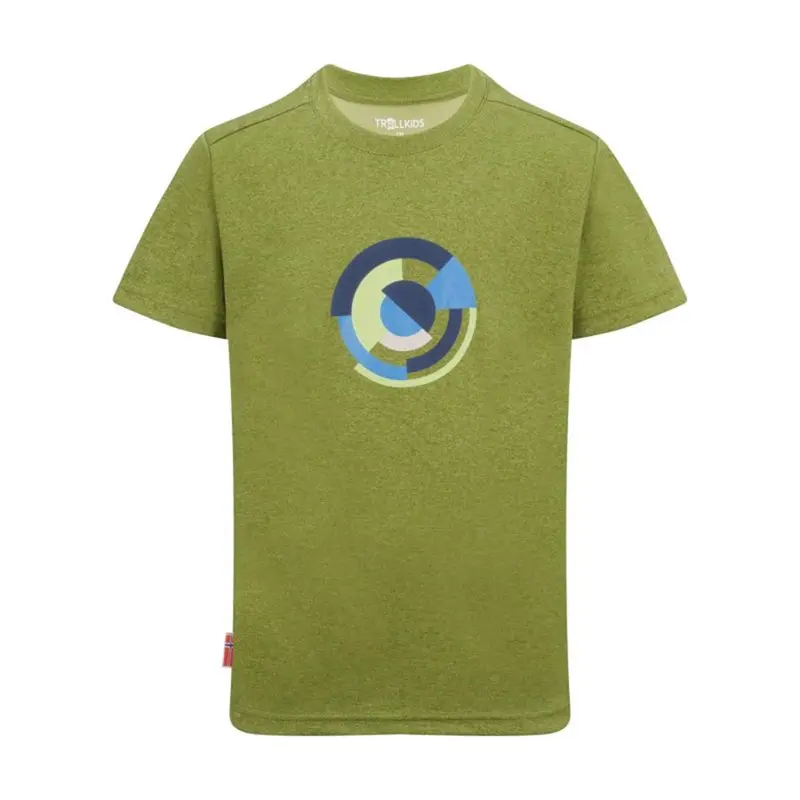 Trollkids - Kids Sognefjord T-shirt - Kiwi