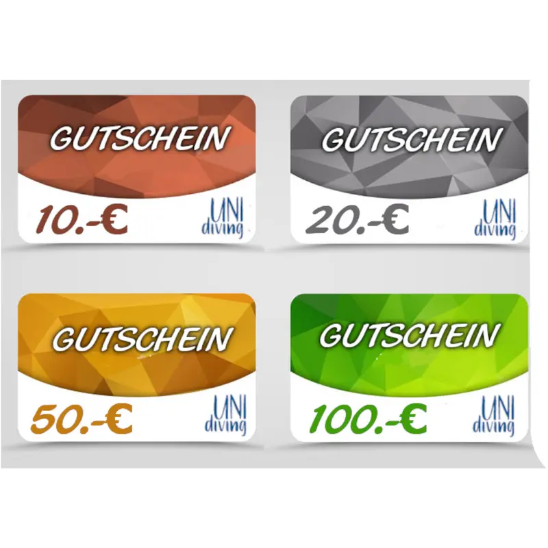 UNIdiving Onlineshop Gutschein