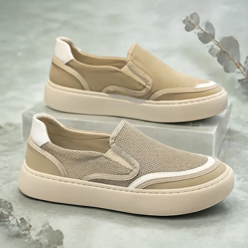 Unisex Bequeme Slip-On Sneakers Drune