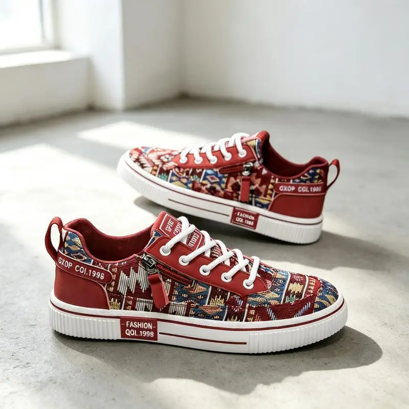 Unisex Freizeit-Sneaker mit modischem Ethno-Muster Drune