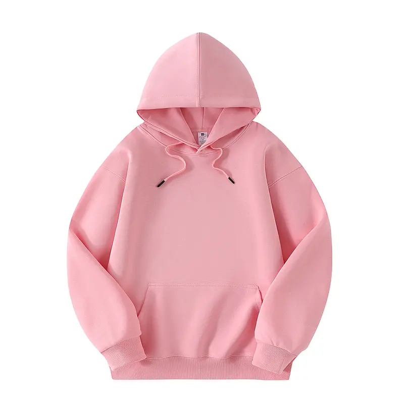 Unisex Minimalistischer Oversize-Kapuzenpullover mit French‑Terry-Qualität und verstärkten Nähten Drune