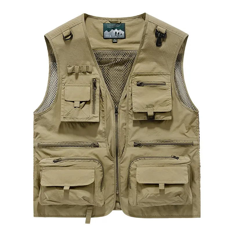 Unisex Multifunktionale Anglerweste Drune