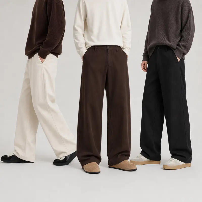 Unisex Oversize-Culotte mit ballonförmigem Bein und hohem Bund Drune