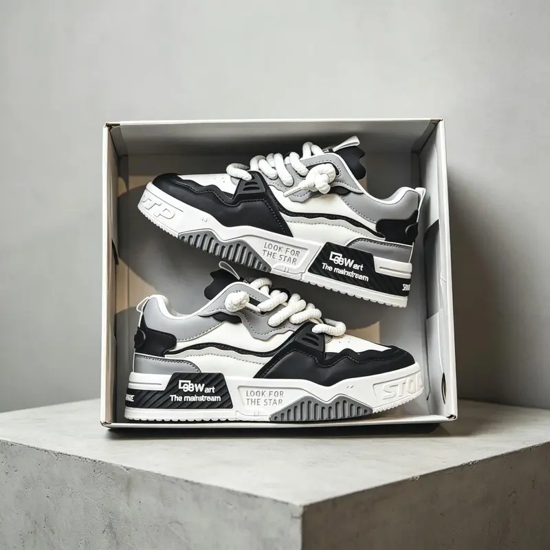 Unisex Sportliche Sneaker mit dämpfender Sohle Drune