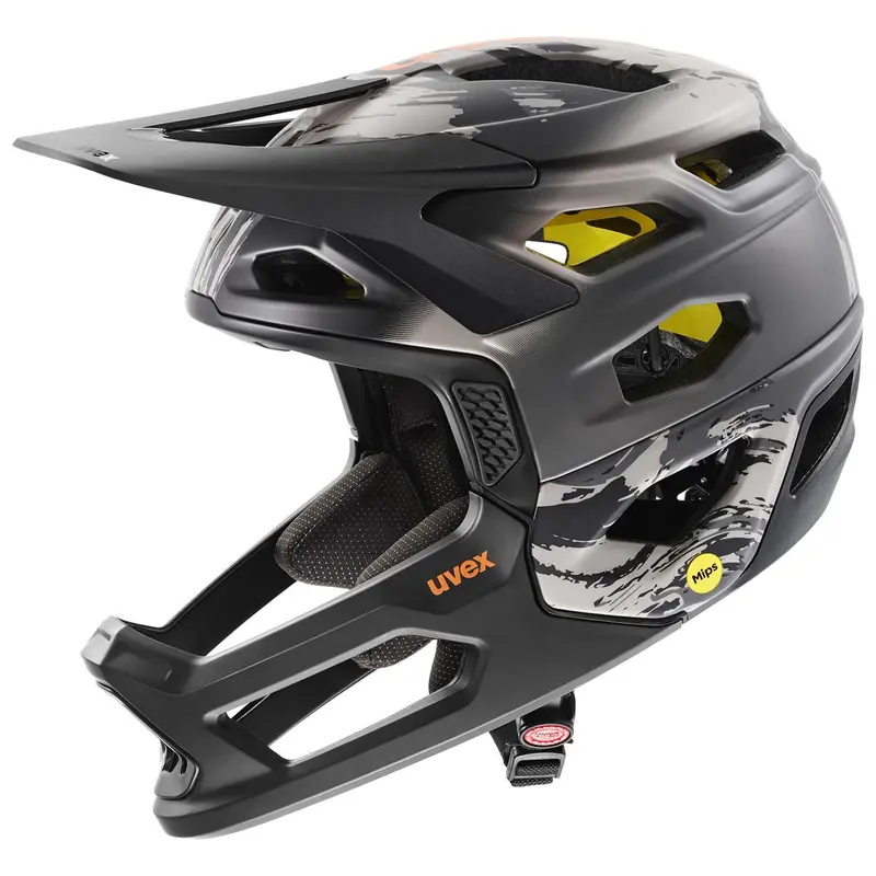 Uvex Revolt Mips - Oak Brown/Orange