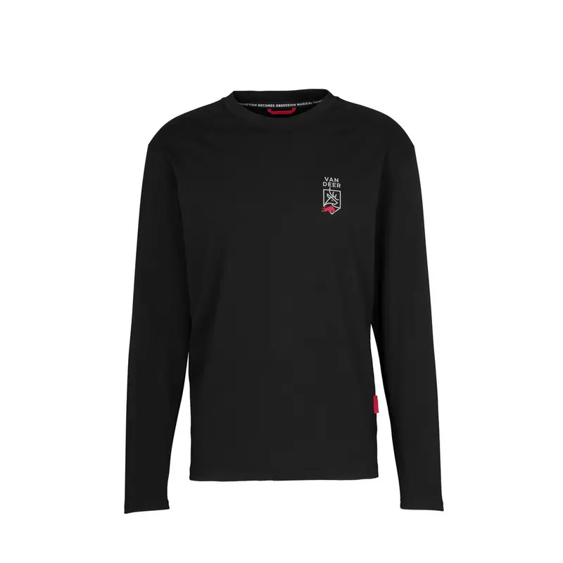 VAN DEER ESSENTIAL LONGSLEEVE - black