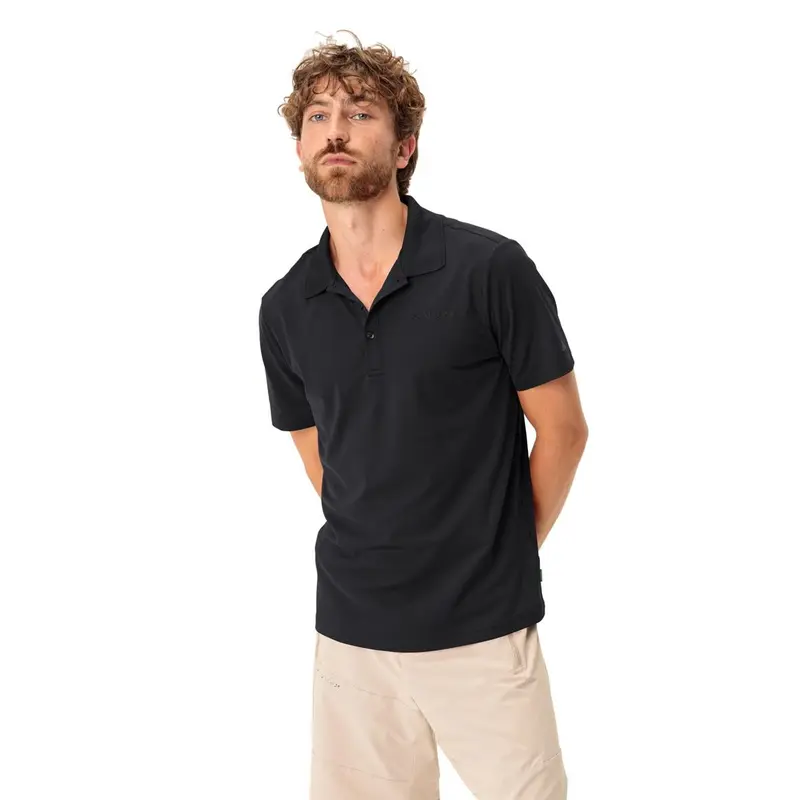 VAUDE - Essential Poloshirt Herren - black