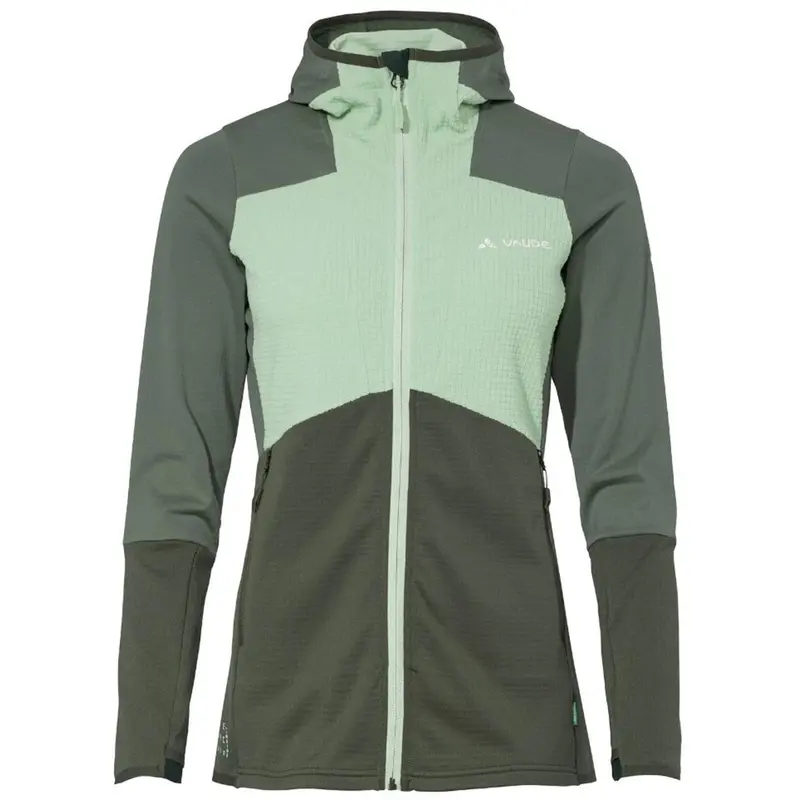 Vaude - Monviso Grid Fleece Jacke Damen - agave