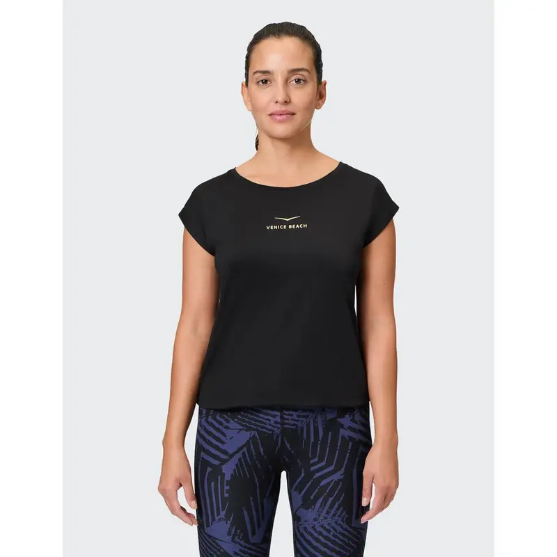 Venice Beach Wonder T-Shirt Damen Schwarz