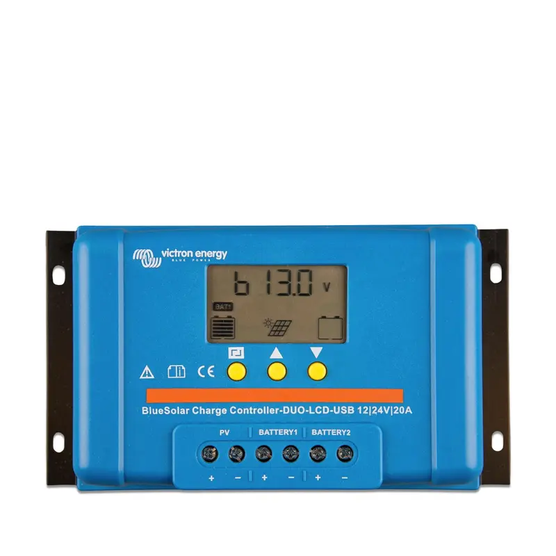 Victron BlueSolar PWM DUO-LCD&USB 12/24V-20A
