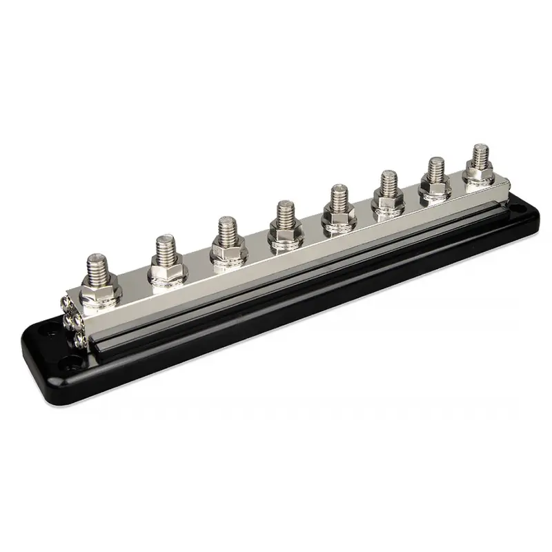 Victron Busbar 600 A / 70 V mit 8 Hochstromverbindungen und 8 Schwachstromverbindungen