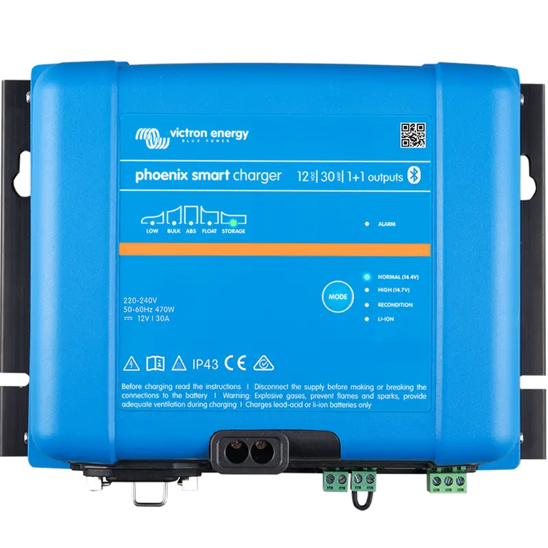 Victron Phoenix Smart IP43 Ladegerät 24V 16A (1+1)