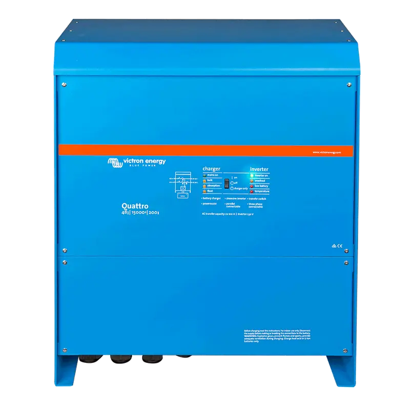 Victron Quattro 48/15000/200-100/100 Wechselrichter und Laderegler 230 V VE.Bus