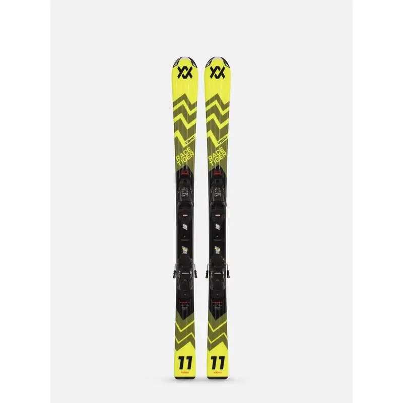 Völkl Racetiger Junior yellow + 4.5 VMotion Junior (110-120cm) 2024 2025