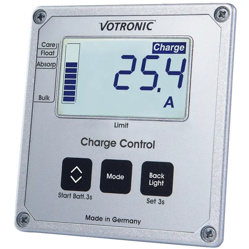 Votronic LCD-Charge Control S-VCC (nur für Ladebooster) - 11248 - MARINE VERSION
