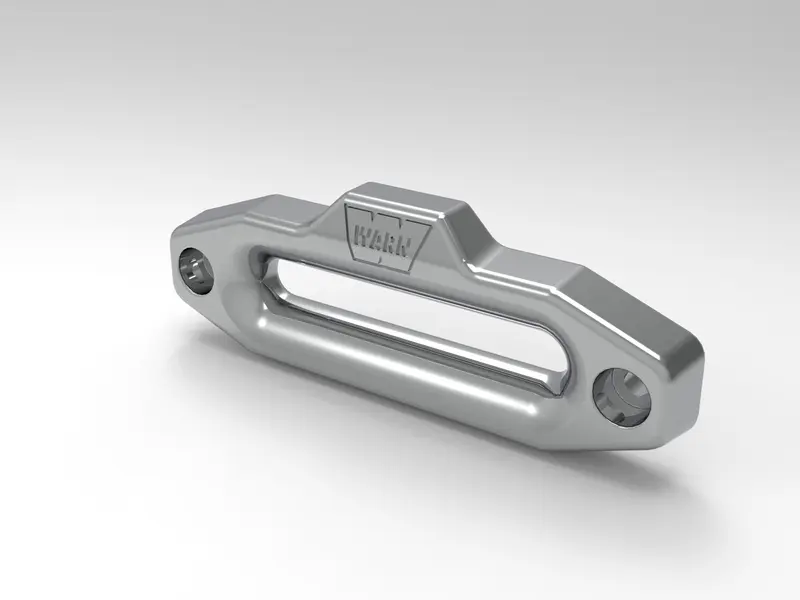 WARN Aluminiumseilfenster poliert für Spydura Kunststoffseil
