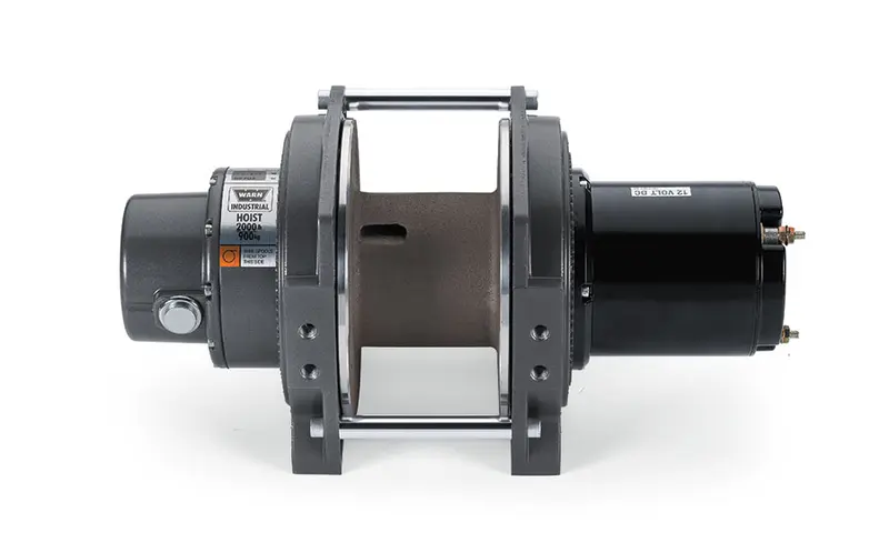 WARN DC2000 LF 12V 907Kg Hublast, inkl. Steuerung, OLI, Fernbedienung