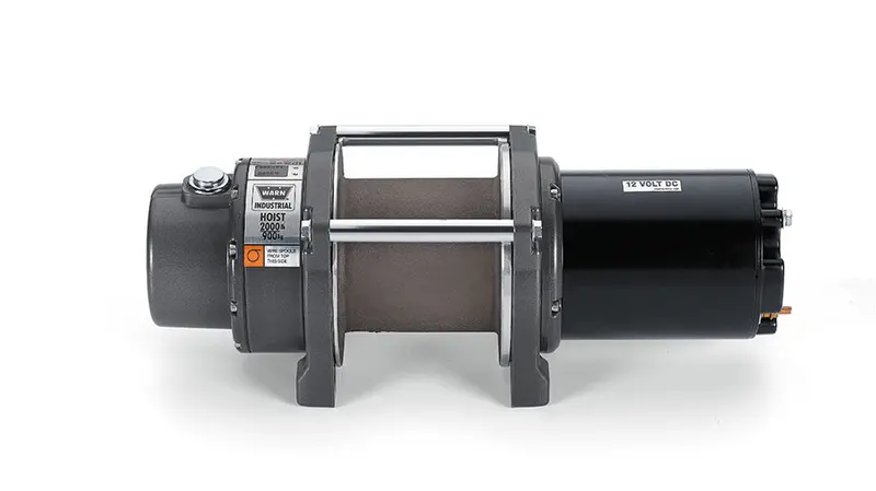 WARN DC2000 MF 12V 907Kg Hublast, inkl. Steuerung, OLI, Fernbedienung