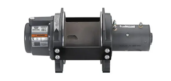 WARN Hubwinde DC3000, 24V, 1361 kg inkl. Steuerung, OLI, Fernbedienung