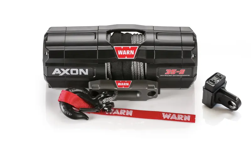 WARN Seilwinde AXON 35-S 1588 kg Zugkraft, mit 15m Synthetik Seil