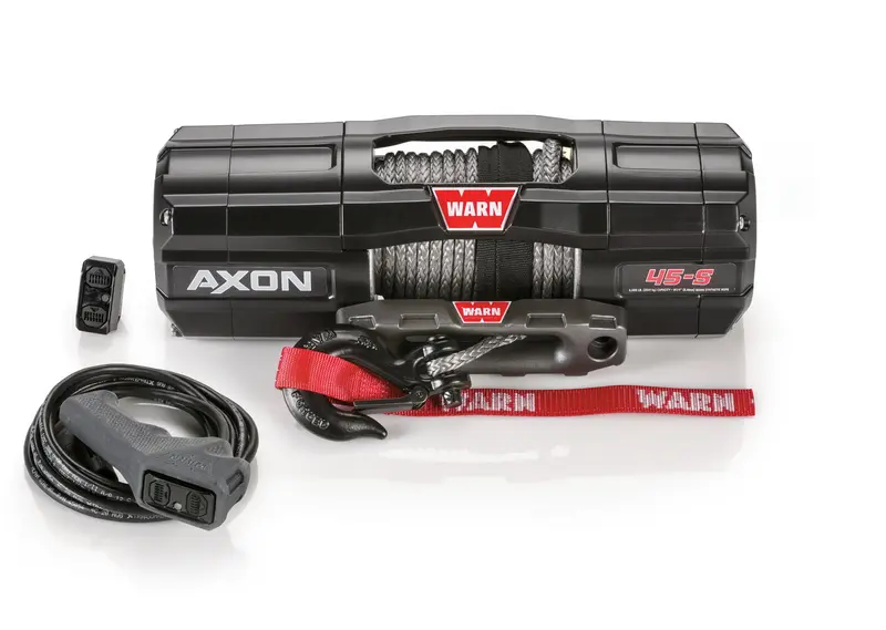 WARN Seilwinde AXON 45-S 2041 kg Zugkraft, mit 15m Synthetik Seil
