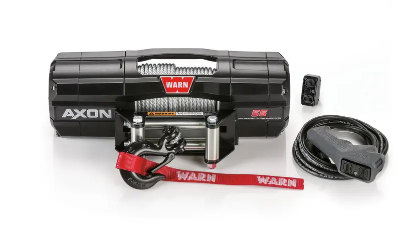 WARN Seilwinde AXON 55 2494 kg Zugkraft, mit 15m Stahlseil