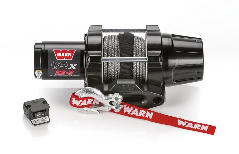 WARN Seilwinde VRX 25-S 1134 kg Zugkraft, mit 15m Synthetik Seil
