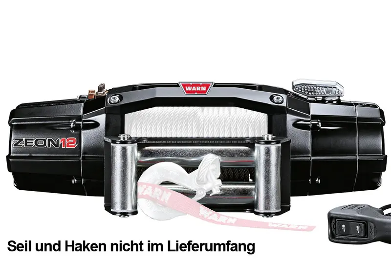 WARN Seilwinde ZEON 12 24V 5.443 kg Zugkraft, ohne Seil, inkl. OLI