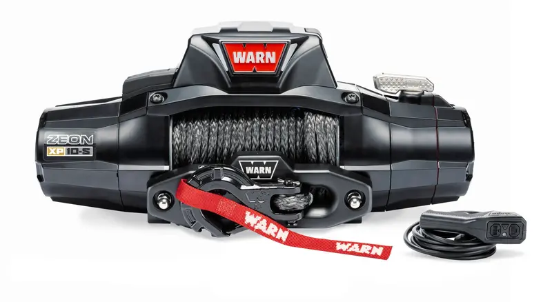 WARN Seilwinde ZEON XP 10 12V 4.535 kg Zugkraft inkl. Kunststoffseil