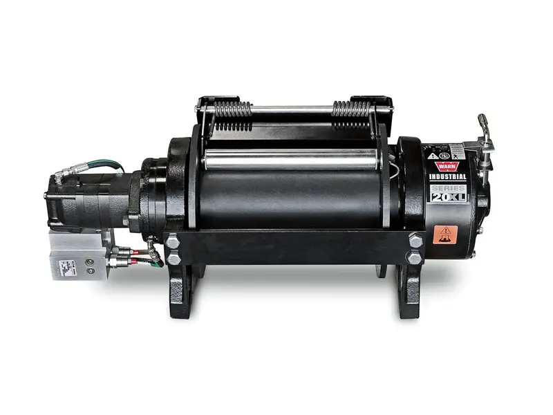 WARN Winde Serie 20, Hydraulik, 9,07to. -lange Trommel-, mechanischer Freilauf