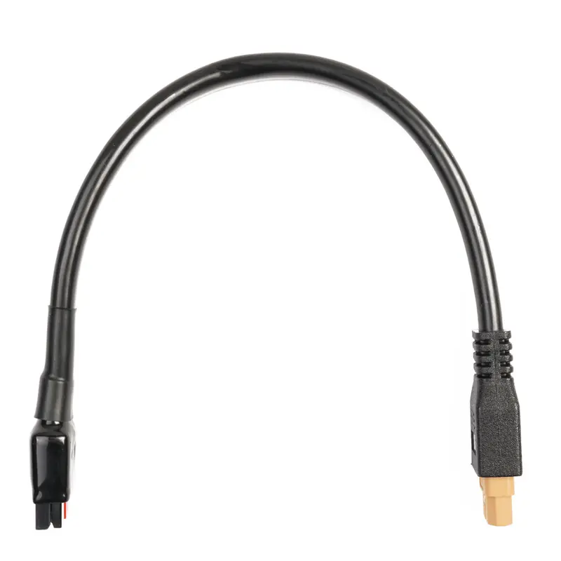 WATTSTUNDE® Adapterkabel 4 mm² APP/XT60 weiblich 3Pin 20 cm schwarz