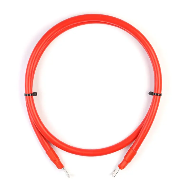 WATTSTUNDE® Batteriekabel 35 mm² M8/M10 130 cm rot