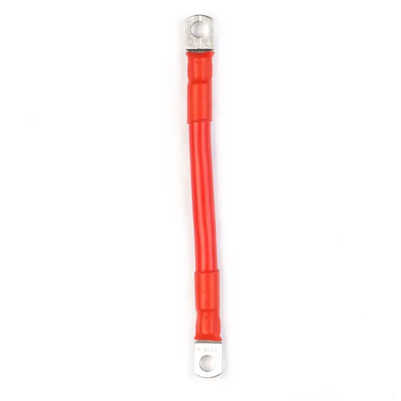 WATTSTUNDE® Batteriekabel 35 mm² M8/M8 15 cm rot