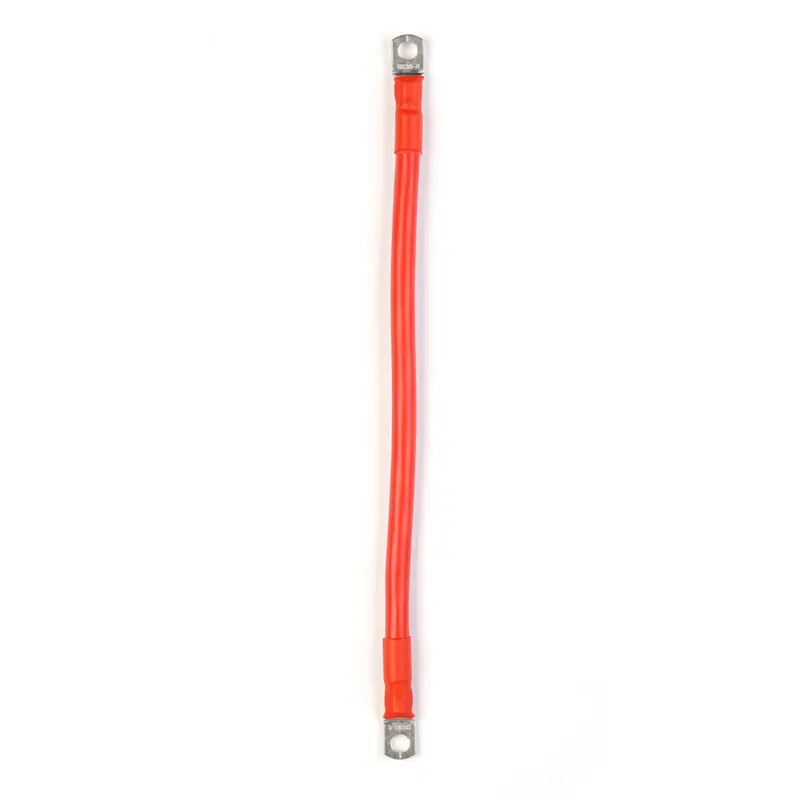 WATTSTUNDE® Batteriekabel 35 mm² M8/M8 30 cm rot