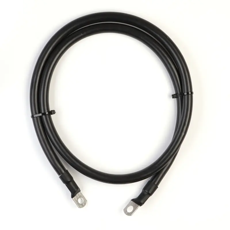WATTSTUNDE® Batteriekabel 50 mm² M8/M10 130 cm schwarz