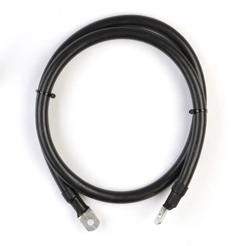 WATTSTUNDE® Batteriekabel 70 mm² M8/M8 130cm schwarz