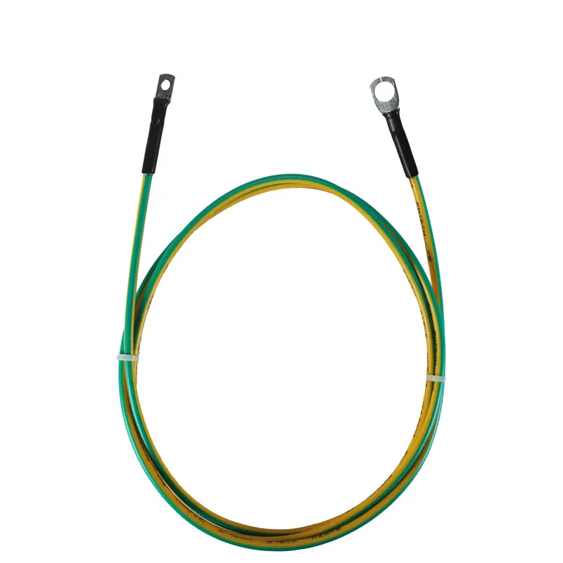 WATTSTUNDE® Erdungskabel 4 mm² M4/M8 130 cm gelb/grün