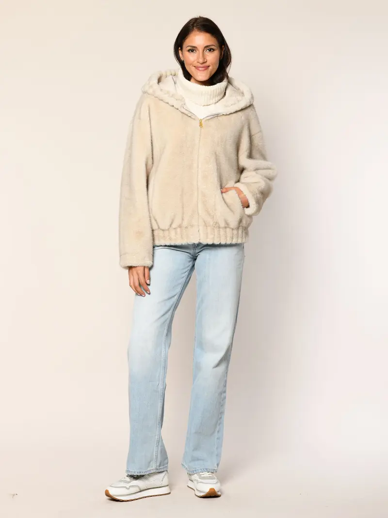Webpelz Blouson