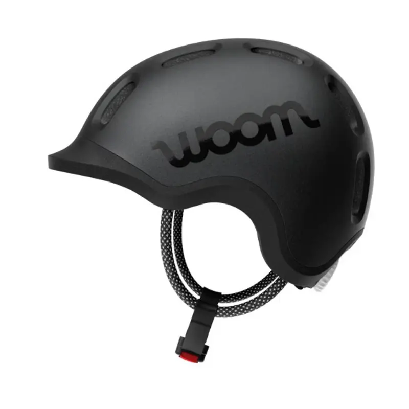 Woom READY Kinderhelm - charcoal metallic