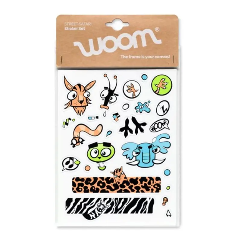 Woom Street Safari Sticker-Set