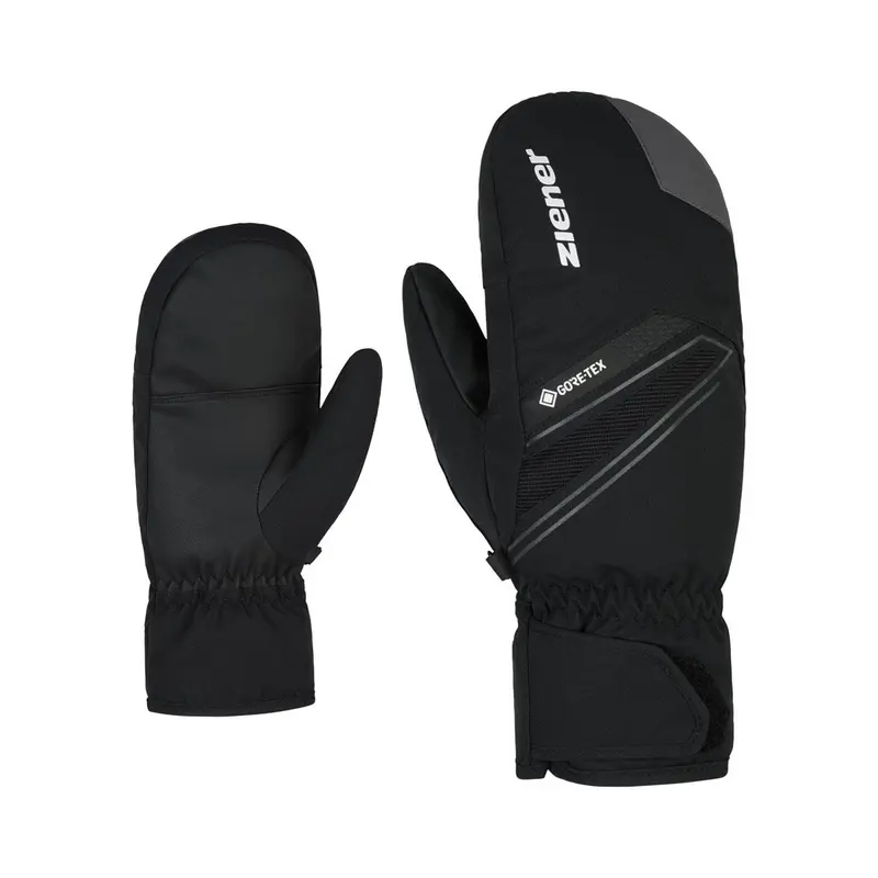 Ziener GUNARO GTX MITTEN glove ski alpine - black.magnet