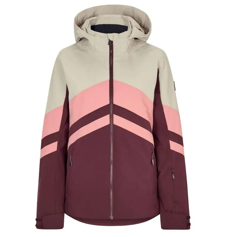 Ziener Telia lady velvet red silver beige dob Damen Skijacke
