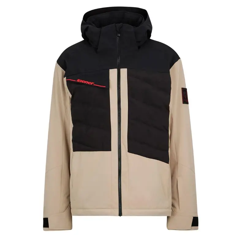 Ziener Tidal-Z Jacket man sandstone Herren Skijacke